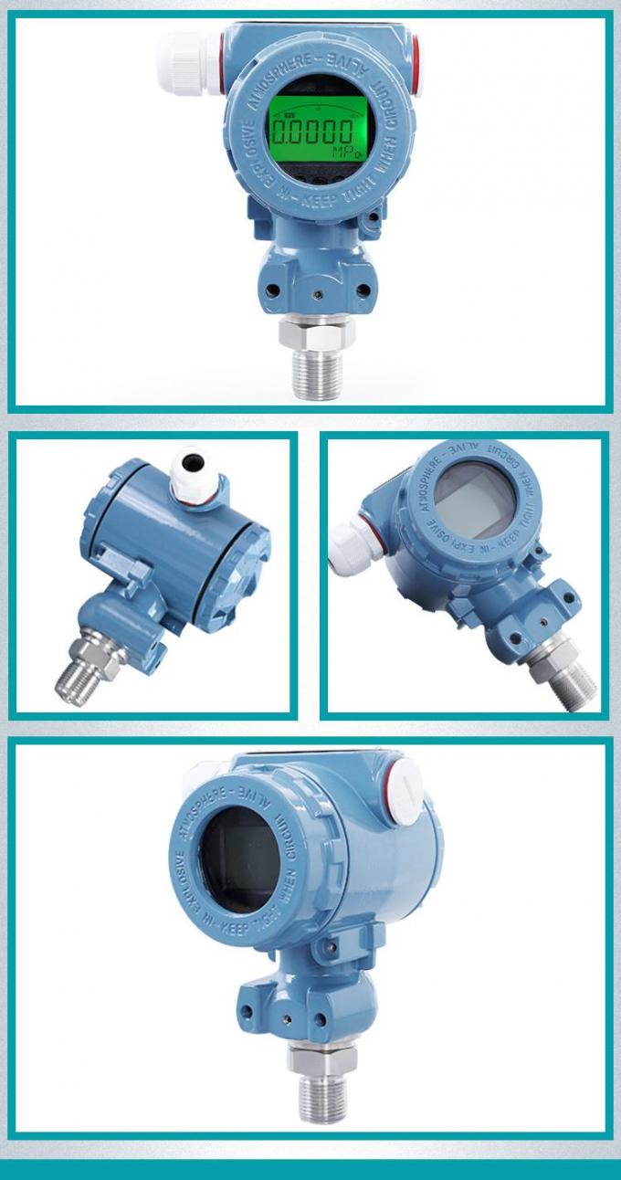 China Manufacturer 2088 Housing Display 4-20mA RS485 HART Smart Diffused Silicon Pressure Transmitter 0