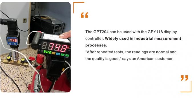 Compacte 24VDC industriële digitale hydraulische drukzender voor nauwkeurige metingen 2