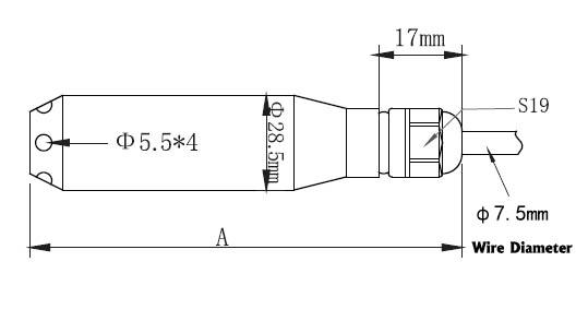 Gepersonaliseerd waterstandsmeter detector monitoring systeem onderwater pomp controller automatische sensor indicator 5